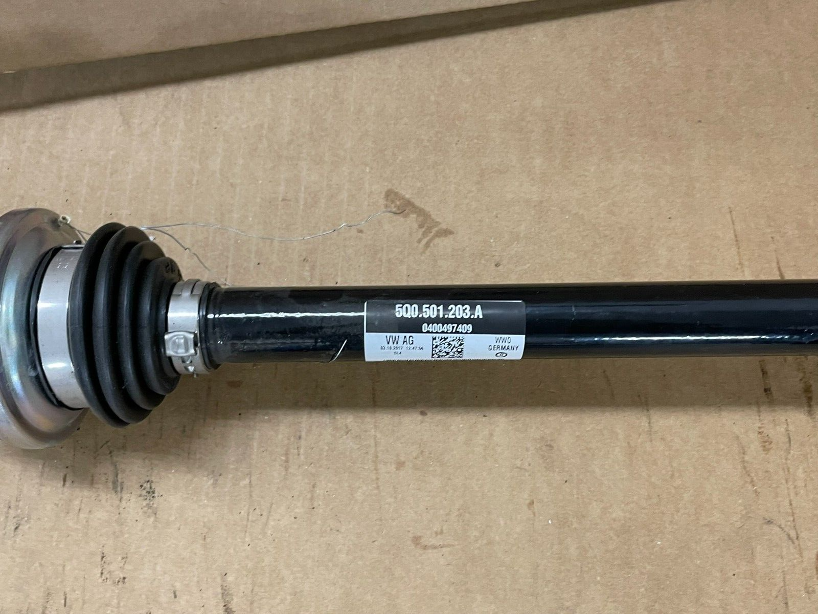 AUDI VW ŠKODA SEAT GELENKWELLE MIT GLEICHLAUFGELENKEN LINKS HINTEN 5Q0501203A - Obrázek 7