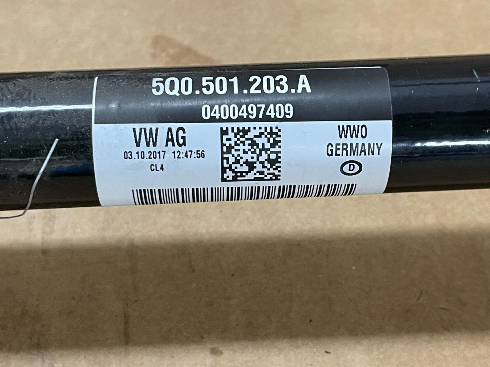 AUDI VW ŠKODA SEAT GELENKWELLE MIT GLEICHLAUFGELENKEN LINKS HINTEN 5Q0501203A - Obrázek 9