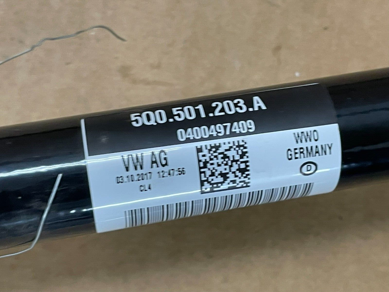 AUDI VW ŠKODA SEAT GELENKWELLE MIT GLEICHLAUFGELENKEN LINKS HINTEN 5Q0501203A - Obrázek 10