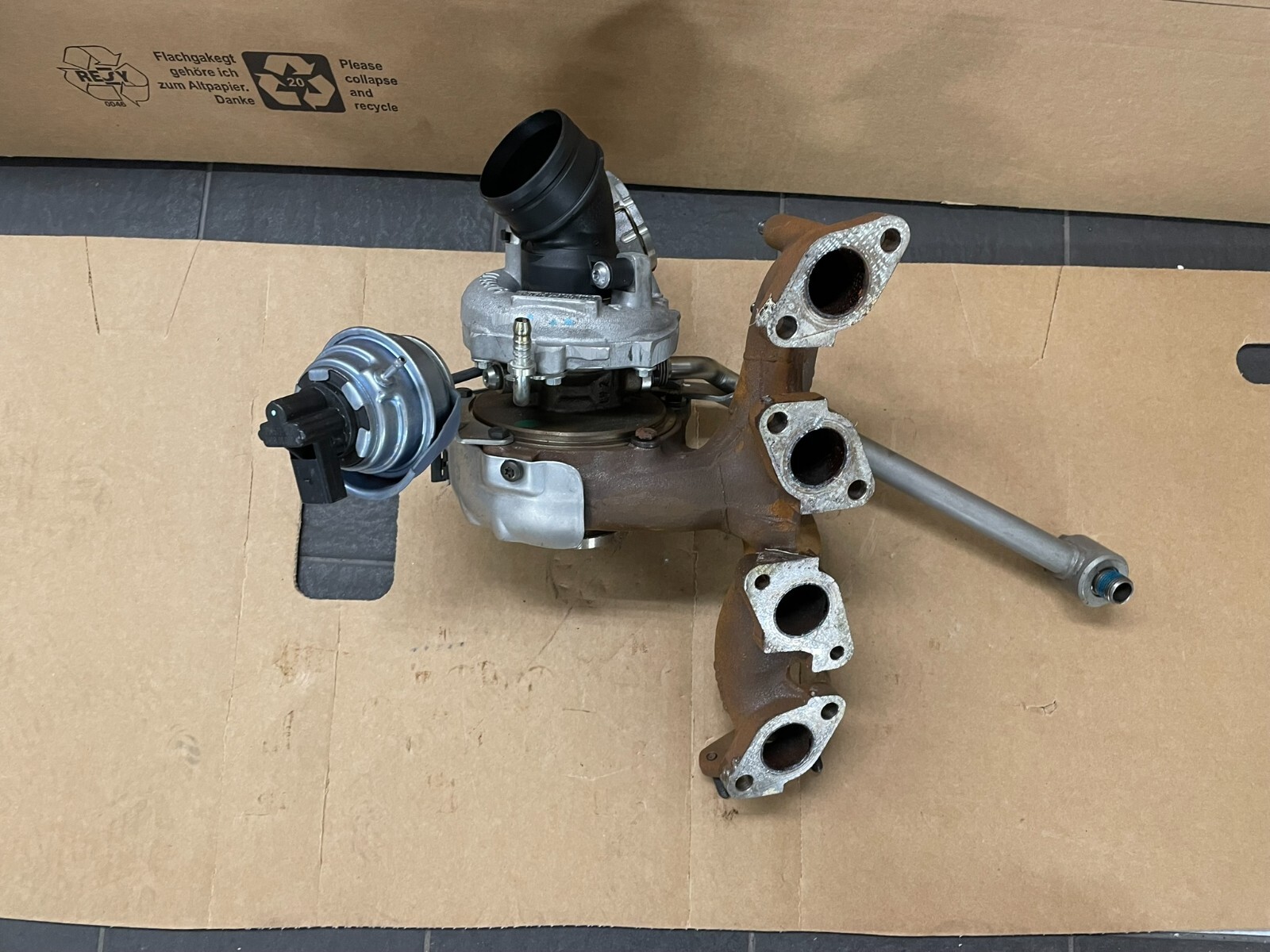 AUDI VW ŠKODA SEAT TURBOLADER 2.0 TDI 03G253010A = 03G253010AX FAST NEU TEST CAR - Obrázek 3