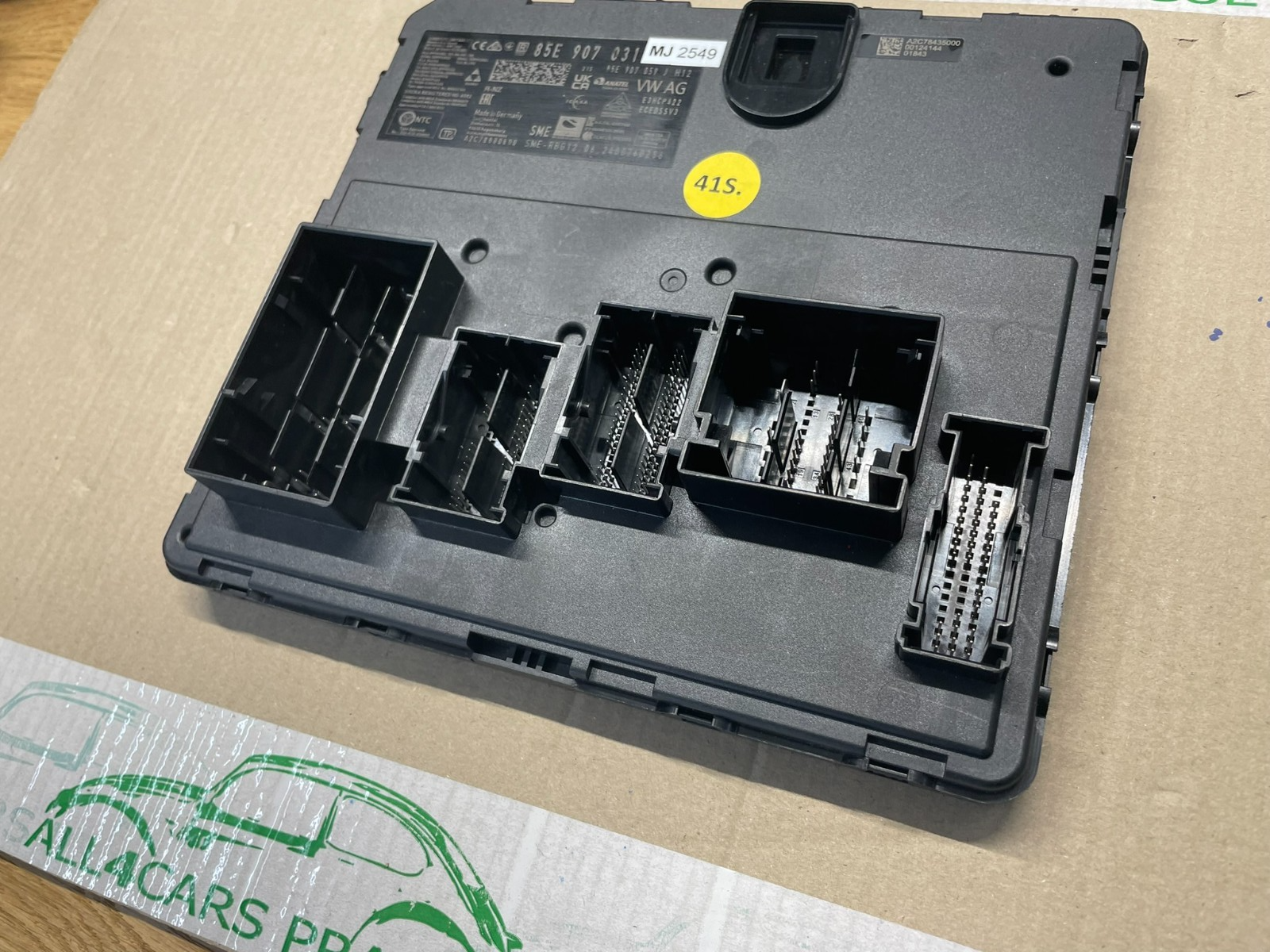AUDI VW STEUERGERÄT KOMFORTSYSTEM KOMFORT STEUERGERÄT 85E907031MJ TEST WAGEN DEM - Obrázek 9