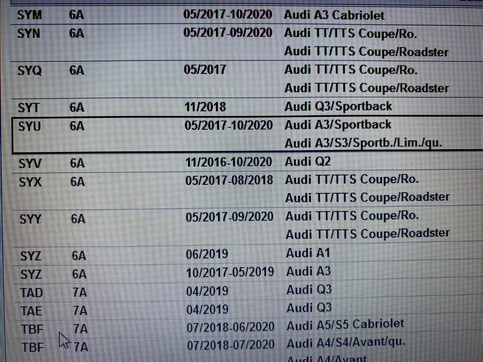 AUTOMATIKGETRIEBE DSG SYU AUDI A3/S3 , AUDI A3/S3 SPORTBACK - NEU-!! ORIGINAL - Obrázek 24