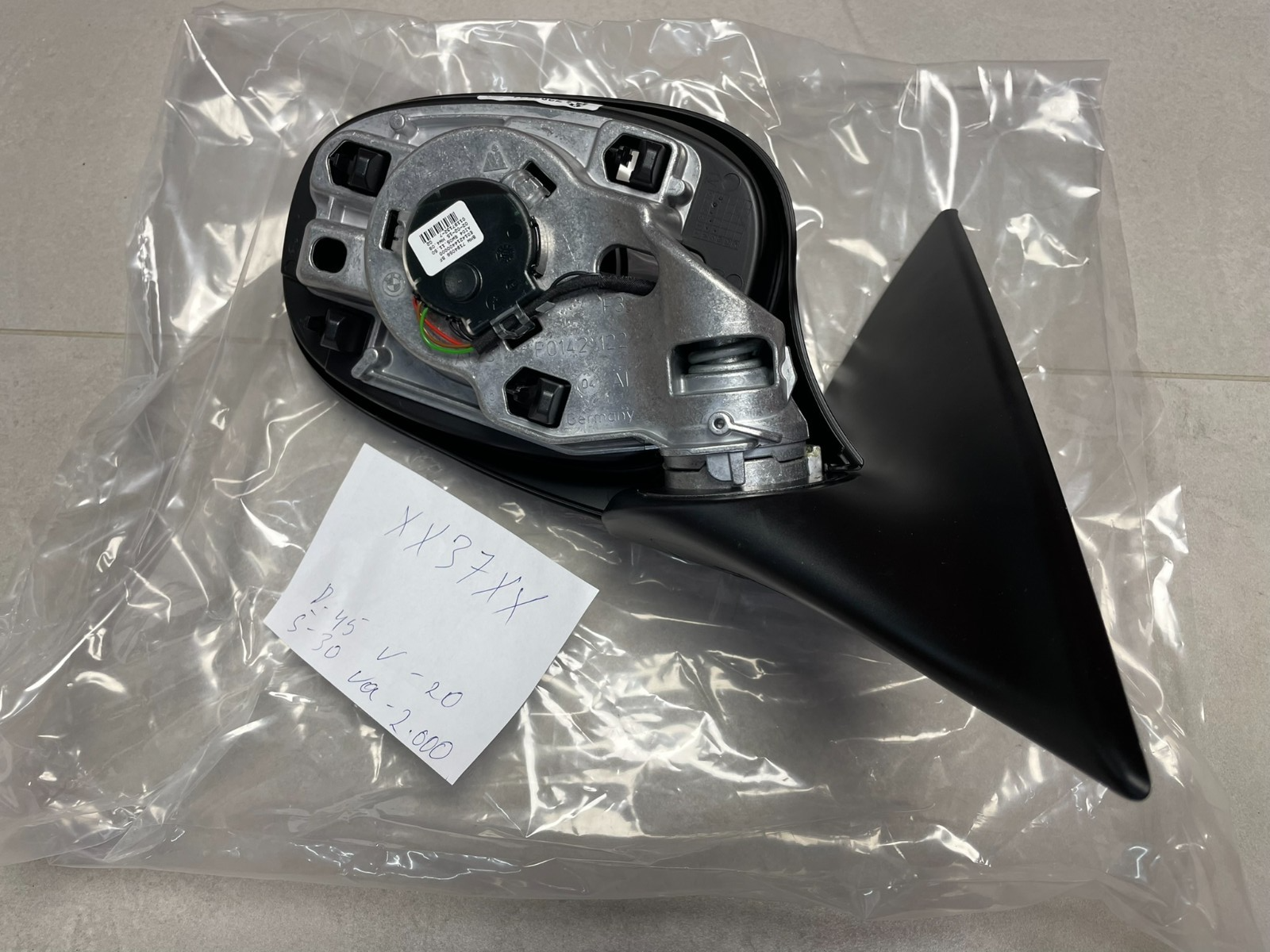 BMW 3 E92 E93 AUSSENSPIEGEL BEHEIZT MEMORY RECHTS 7282624 , 51167282624 ORIG NEU - Obrázek 23