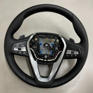 BMW 5 6 7 G30 G31 G32 G11 BMW SPORT LENKRAD LEDER MIT PADELS Fast Neu Test Wagen