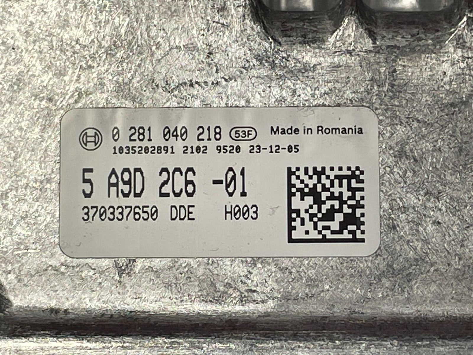 BMW MOTOR STEUERGERÄT 5A9D2C6-01 BMW MOTOR STEUERGERÄT ECU 0281040218 ORIG.NEU - Obrázek 3