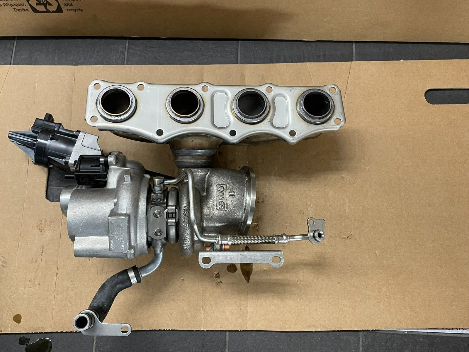 BMW TURBOLADER 2.0 BENZIN N20 11657634486TURBO IST DEMONT V GANZ NEU MOTOR BMW ! - Obrázek 19