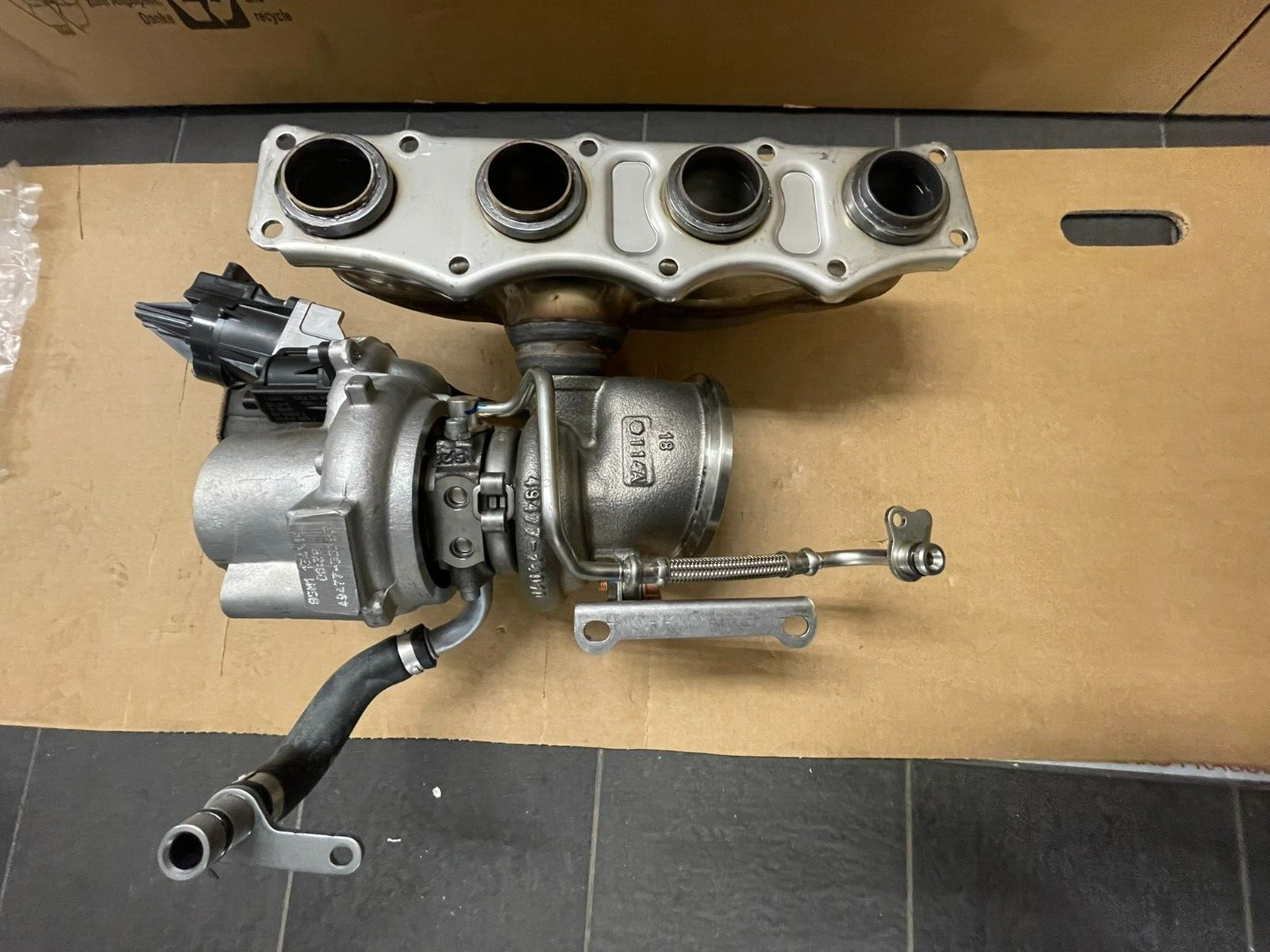 BMW TURBOLADER 2.0 BENZIN N20 11657634486TURBO IST DEMONT V GANZ NEU MOTOR BMW ! - Obrázek 8