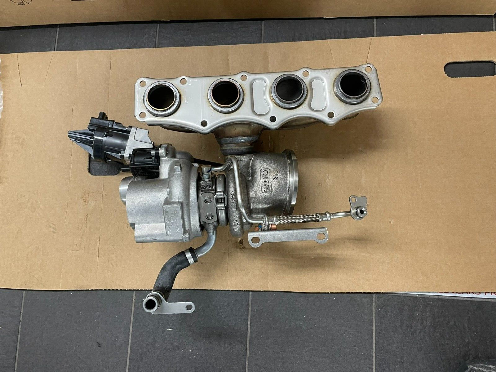 BMW TURBOLADER 2.0 BENZIN N20 11657634486TURBO IST DEMONT V GANZ NEU MOTOR BMW ! - Obrázek 10