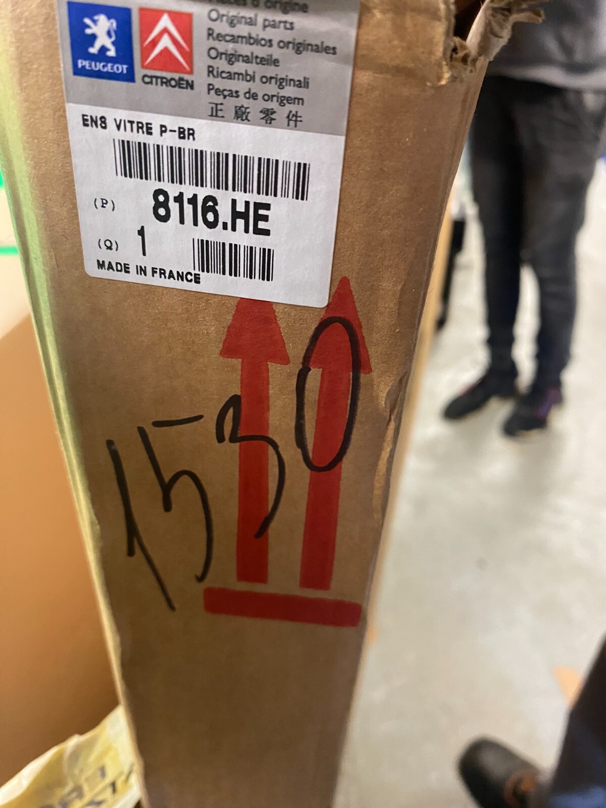 CITROEN XSARA PICASSO WINDSCHUTZSCHEIBE FRONT SCHEIBE 8116.HE - 8116 HE ORIG.NEU - Obrázek 6