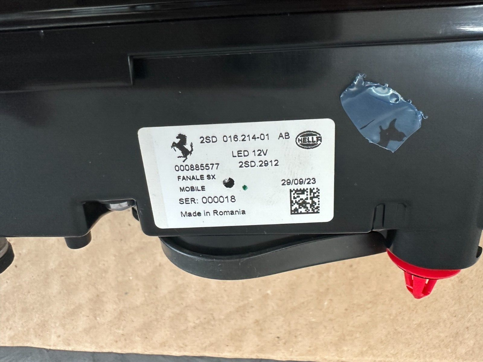 FERRARI PUROSANGUE REAR HEADLIGHTS COMPLETE SET - Obrázek 6