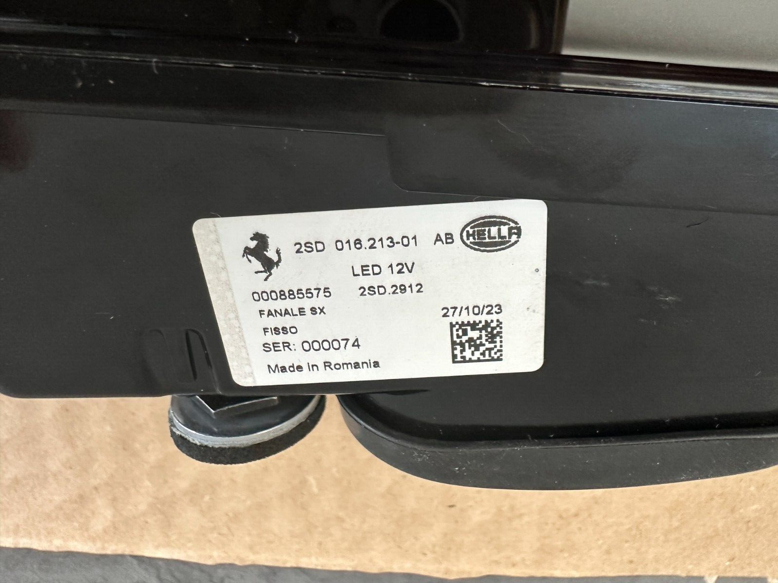 FERRARI PUROSANGUE REAR HEADLIGHTS COMPLETE SET - Obrázek 7