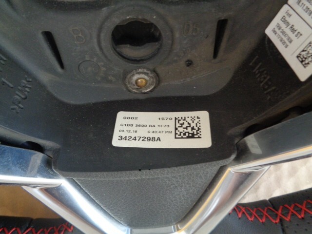 FORD FIESTA MULTIFUNKTIONAL SPORT LEDER LENKRAD G1BB3600BA FAST NEU d v Test Car - Obrázek 10