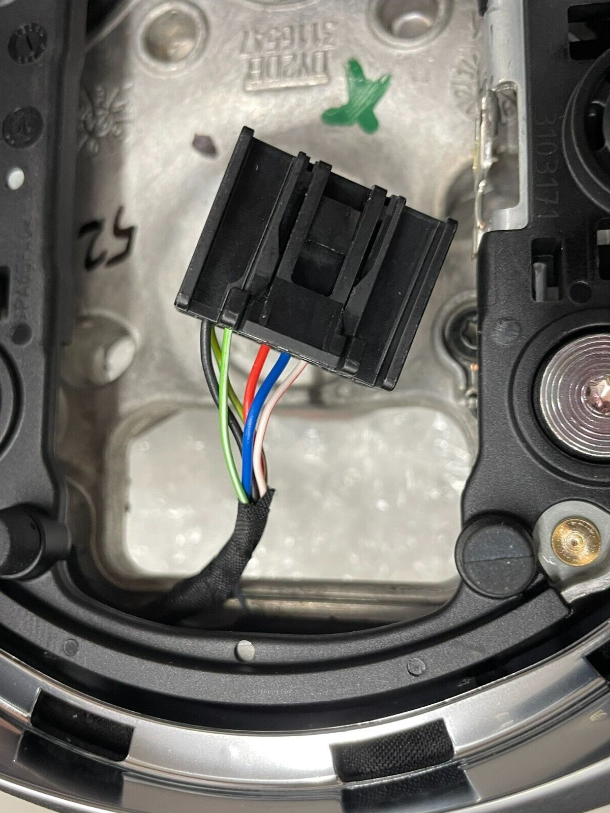 JAGUAR LENKRAD SPORT LEDER MULTIFUNKTION MIT PADELS MIT AIRBAG ORIG.NEU - Obrázek 12