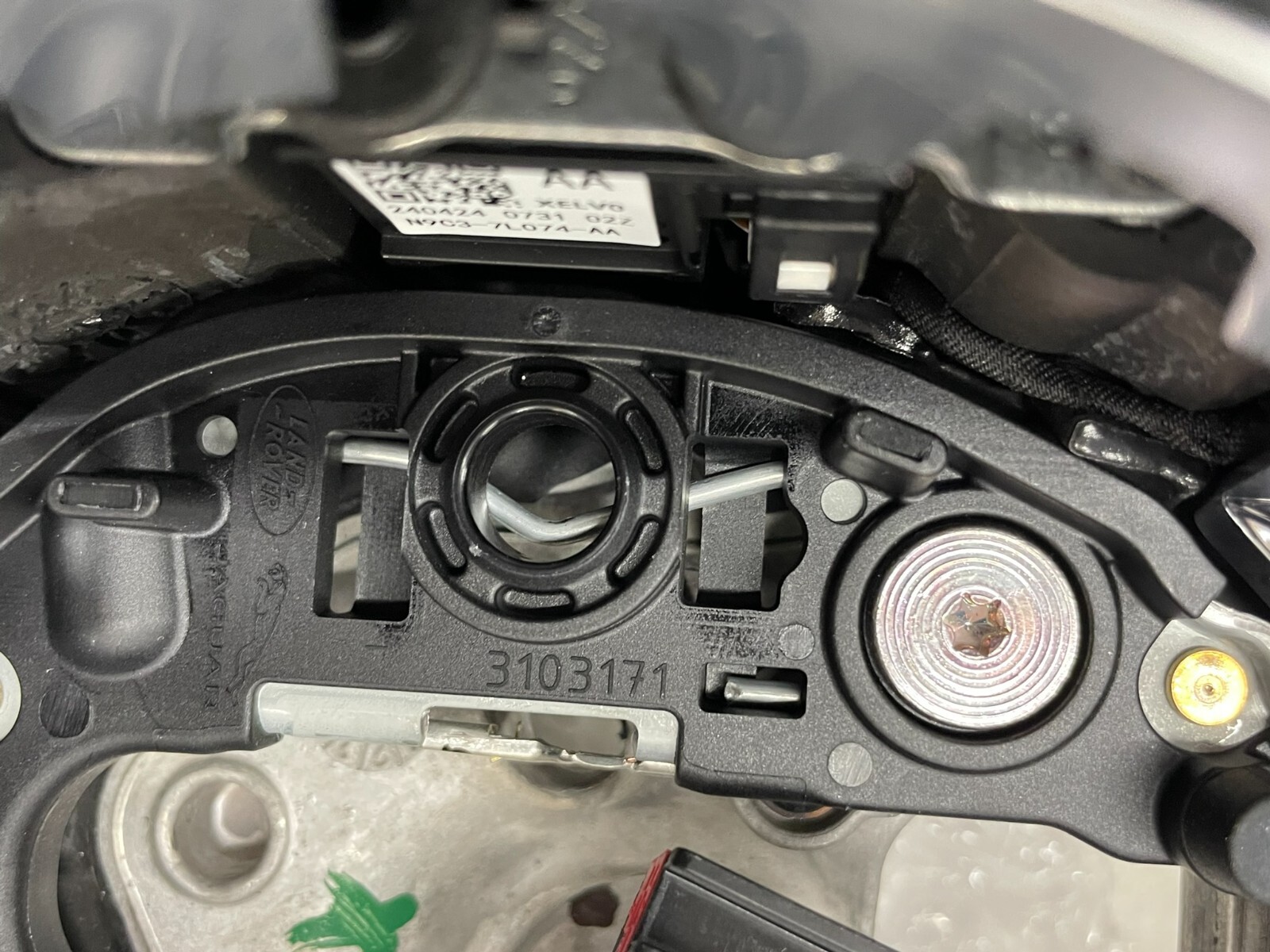 JAGUAR LENKRAD SPORT LEDER MULTIFUNKTION MIT PADELS MIT AIRBAG ORIG.NEU - Obrázek 15