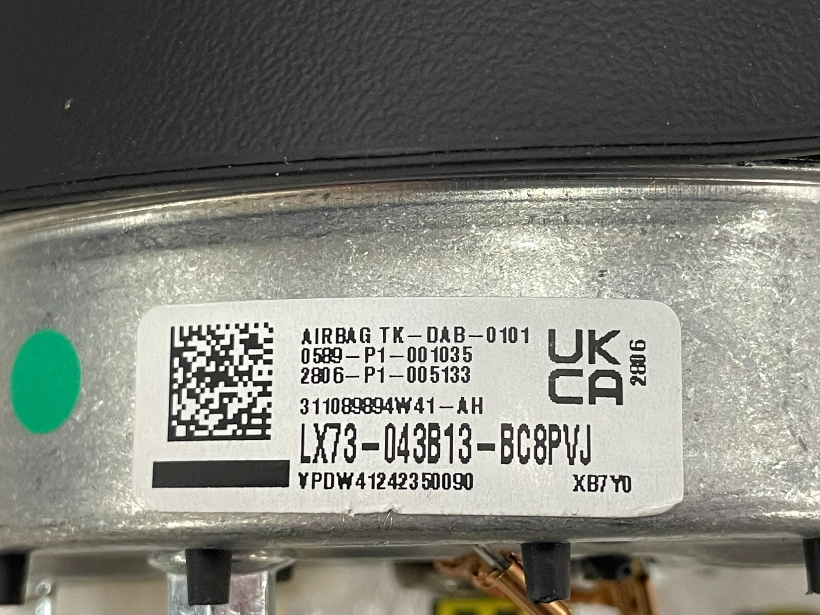 JAGUAR LENKRAD SPORT LEDER MULTIFUNKTION MIT PADELS MIT AIRBAG ORIG.NEU - Obrázek 18