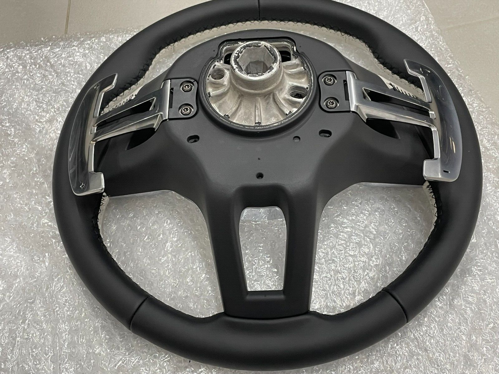 JAGUAR LENKRAD SPORT LEDER MULTIFUNKTION MIT PADELS MIT AIRBAG ORIG.NEU - Obrázek 19