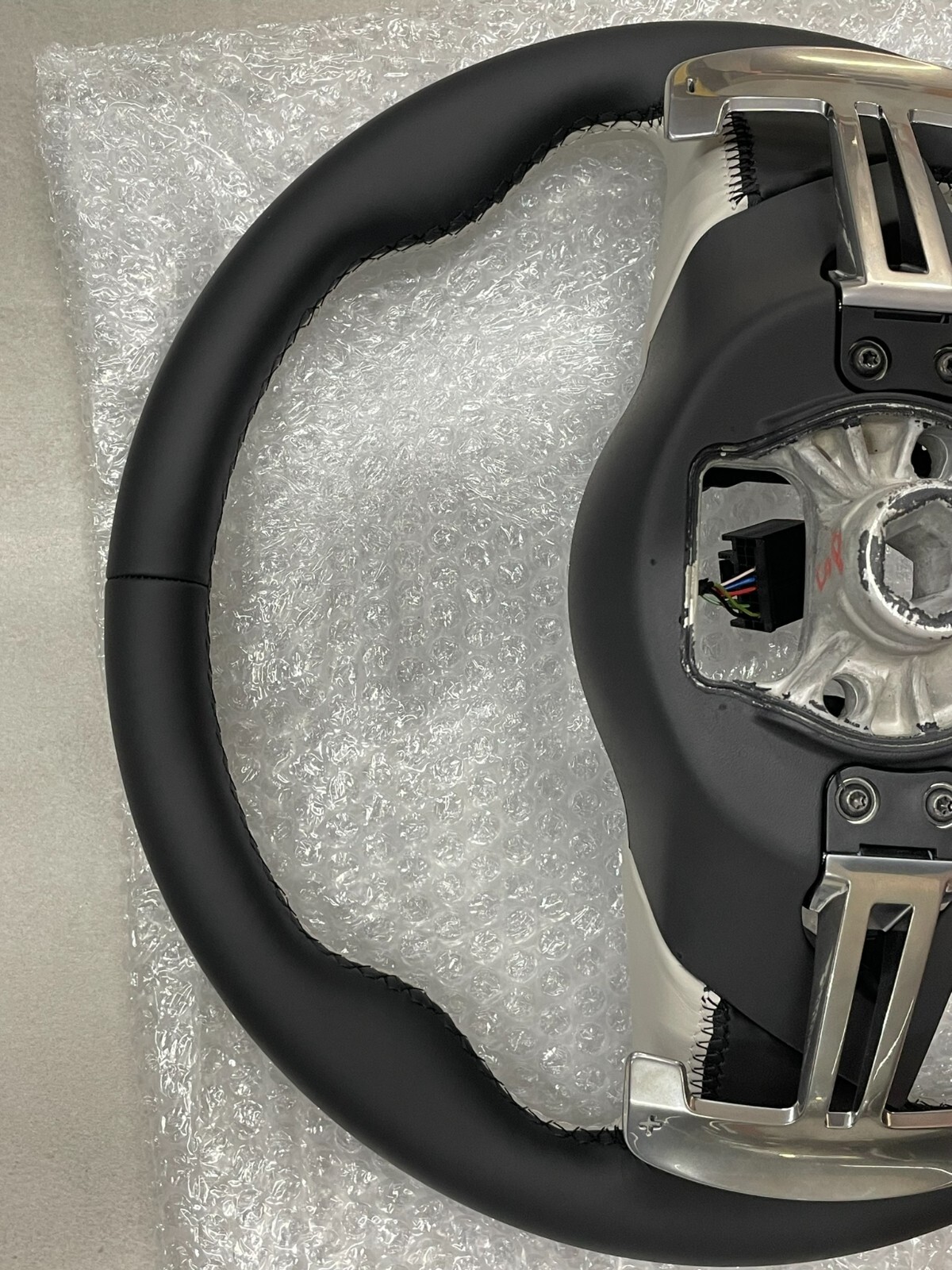 JAGUAR LENKRAD SPORT LEDER MULTIFUNKTION MIT PADELS MIT AIRBAG ORIG.NEU - Obrázek 20