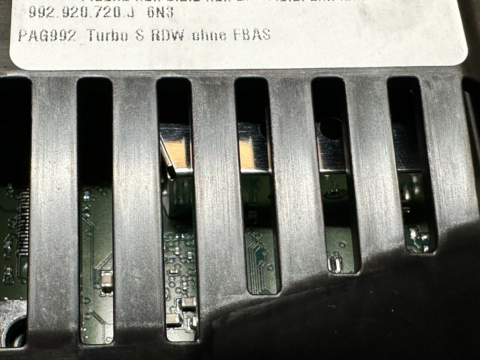 KOMBIINSTRUMENT VIRTUAL COCKPIT PORSCHE 992 TURBO S 992920720J NEU - 0 KM! - Obrázek 18