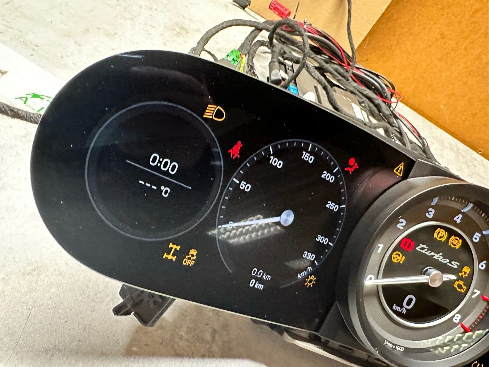 KOMBIINSTRUMENT VIRTUAL COCKPIT PORSCHE 992 TURBO S 992920720J NEU - 0 KM! - Obrázek 23