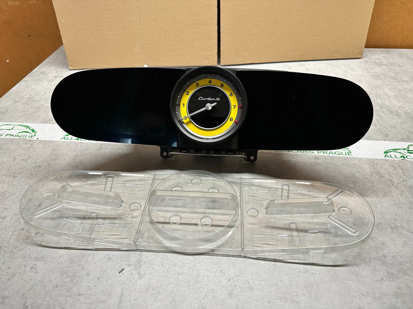 KOMBIINSTRUMENT VIRTUAL COCKPIT PORSCHE 992 TURBO S 992920731J GELB NEU - 0 KM! - Obrázek 3