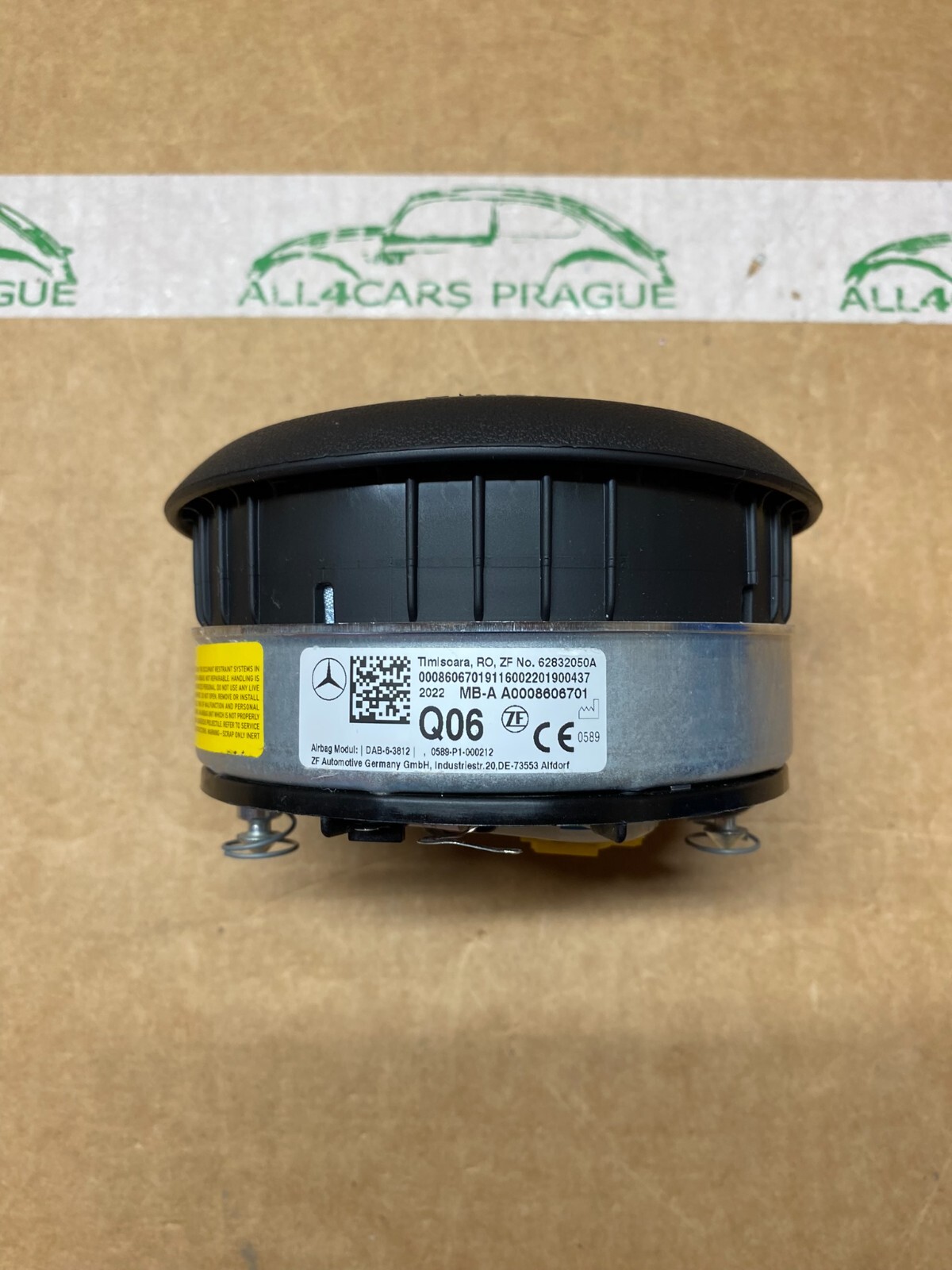 MERCEDES-BENZ A-W177 B-W247 C-W205 LENKRAD A.I.R.B.A.G UNIT A0008606701 NEW!!!! - Obrázek 8