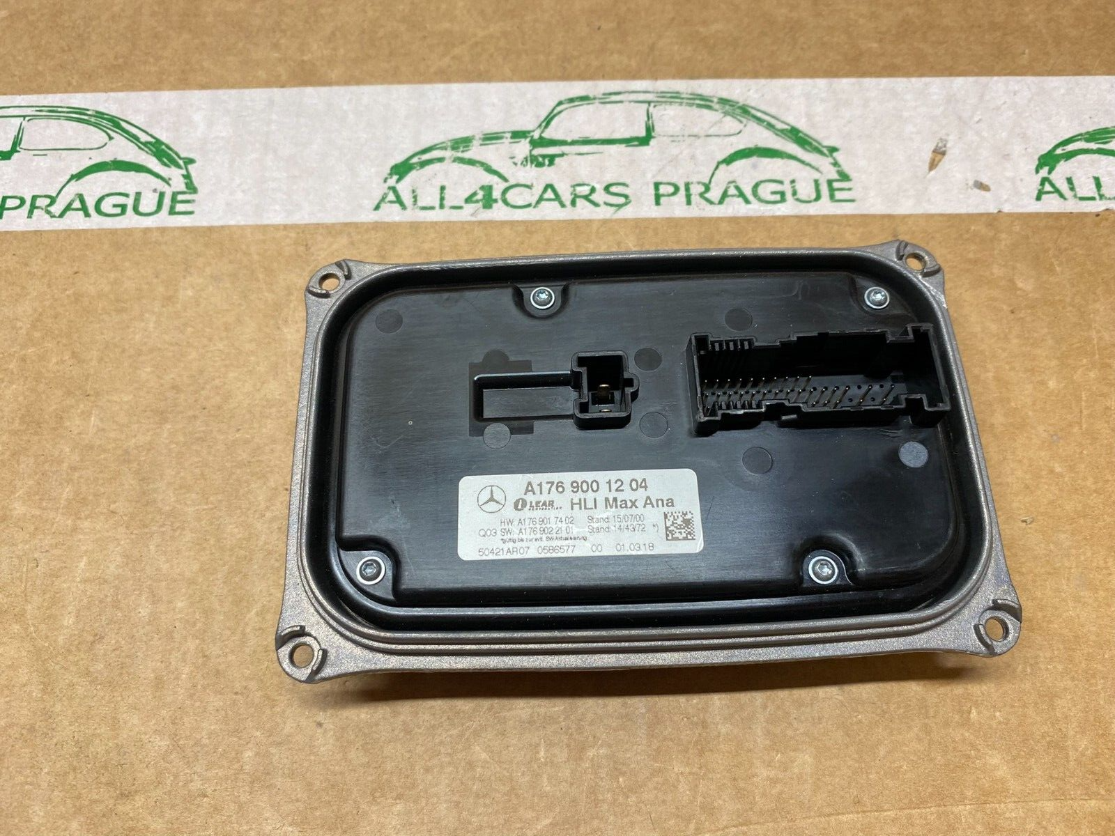 MERCEDES LEISTUNGSMODUL SCHEINWERFER STEUERGERÄT A1769001204 ORINAL NEU!! - Obrázek 5