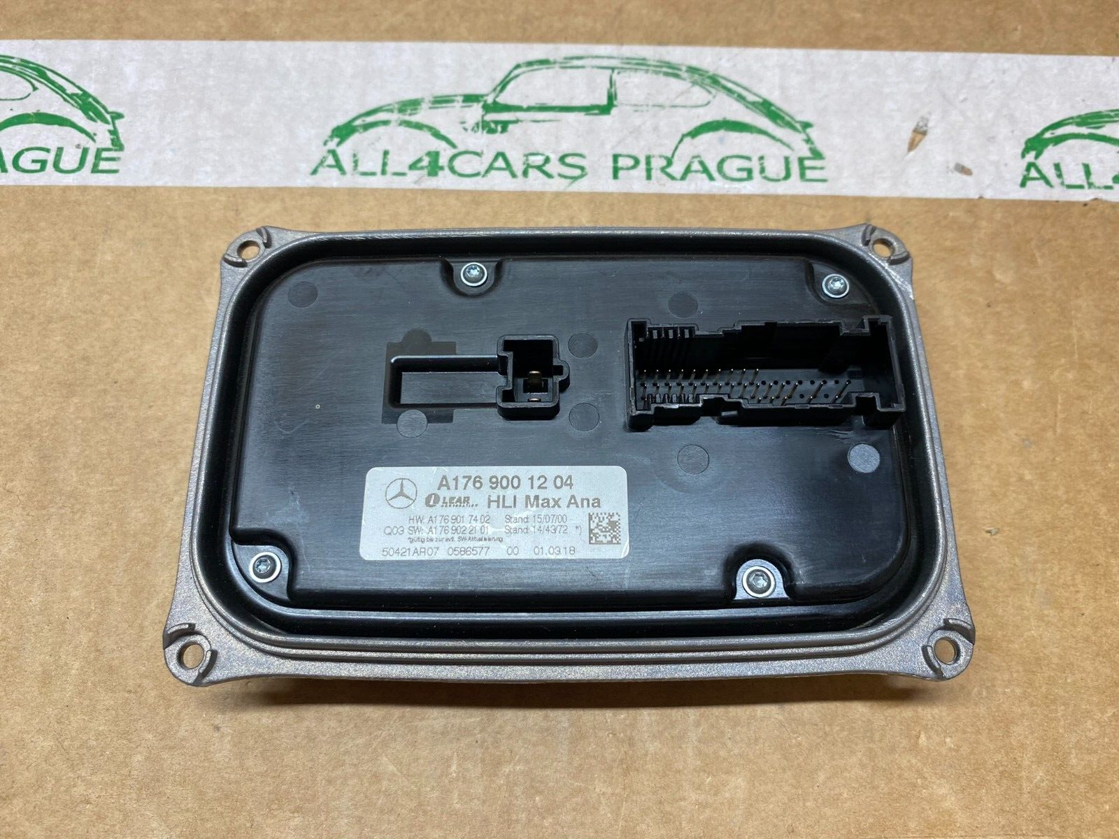 MERCEDES LEISTUNGSMODUL SCHEINWERFER STEUERGERÄT A1769001204 ORINAL NEU!!