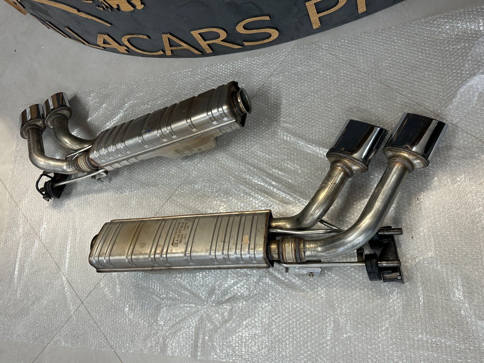 MERCEDES W463 A G63 AMG AUSPUFF ENDSCHALLDÄMPFER ESD A4634900902 A4634901002 - Obrázek 15