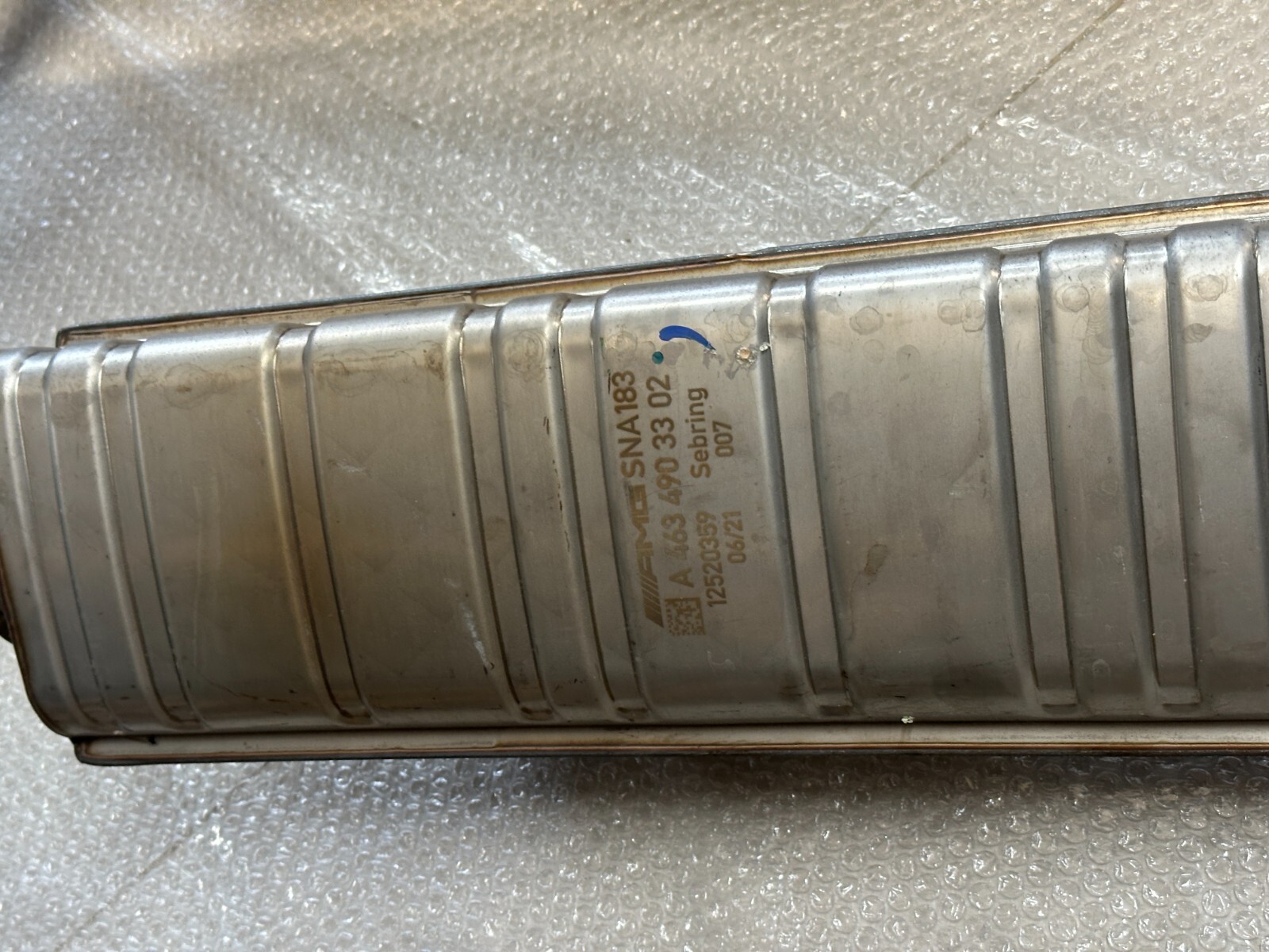 MERCEDES W463 A G63 AMG AUSPUFF ENDSCHALLDÄMPFER ESD A4634900902 A4634901002 - Obrázek 19