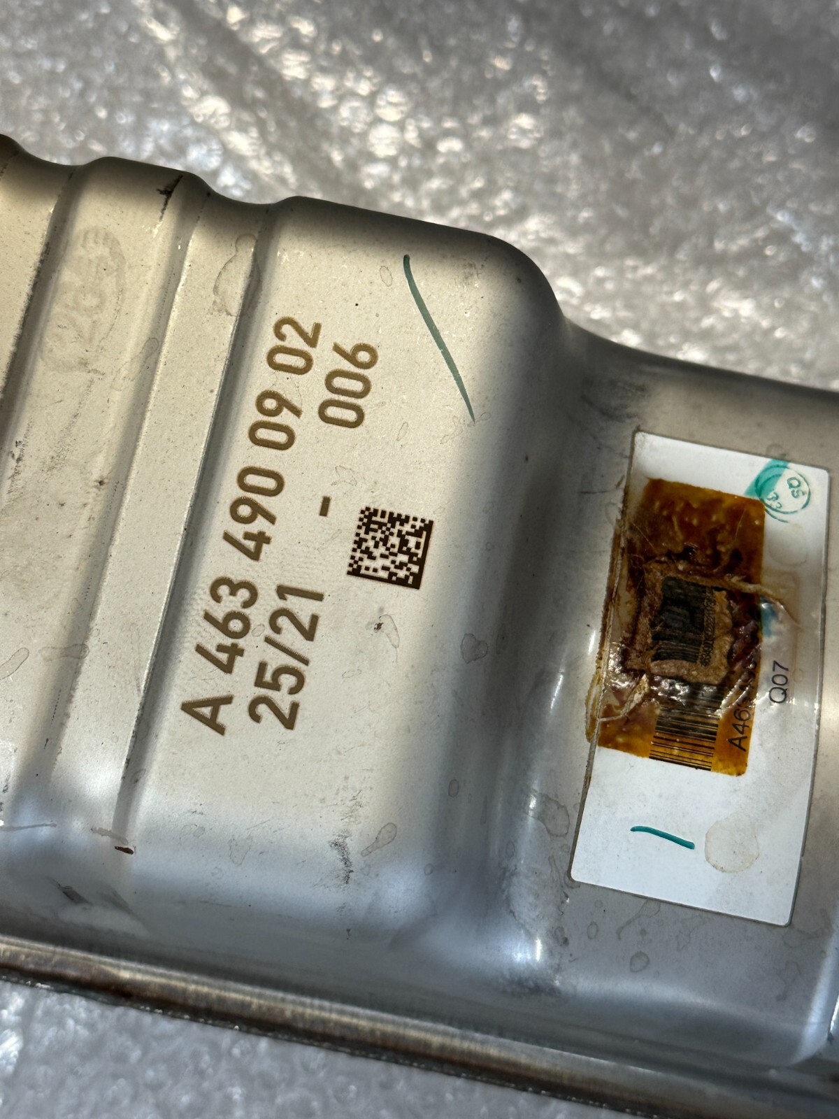 MERCEDES W463 A G63 AMG AUSPUFF ENDSCHALLDÄMPFER ESD A4634900902 A4634901002 - Obrázek 14