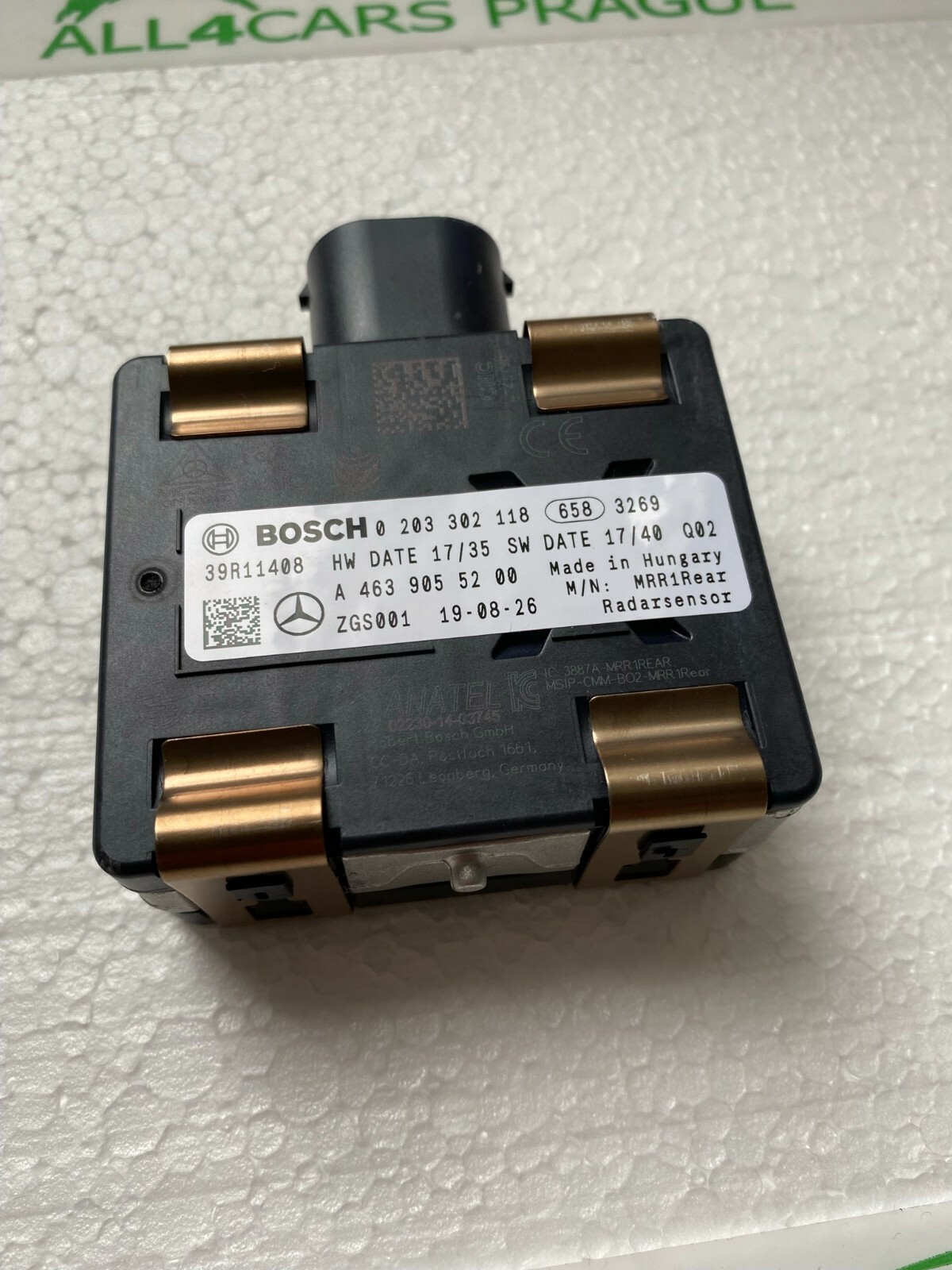 Mercedes Benz G-Klasse W463 ACC Radarsensor A4639055200/ A 463 905 52 00 ORIG. - Obrázek 4