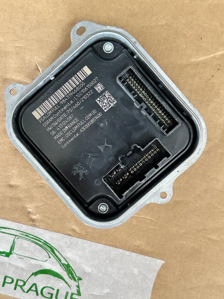 PEUGOT CITROEN SCHEINWERFER STEUERGERÄT A3C0002851400 984319468000 - Obrázek 3