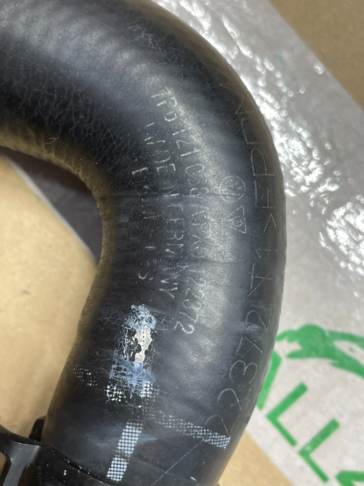 PORSCHE CAYENNE 92A HYBRID KÜHLWASSER KÜHLMITTELROHR 7P0121070T + 7P6121096A - Obrázek 14