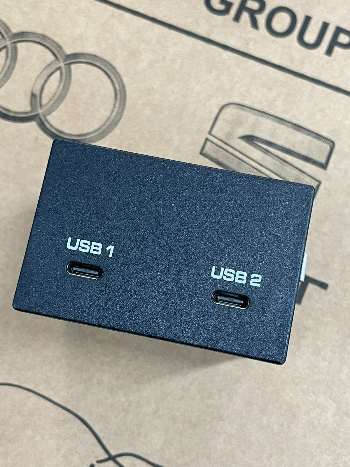 PORSCHE CAYENNE MACAN MULTIMEDIA SCHNITTSTELLE USB-C BUCHSEN 9Y0035736A Fast Neu