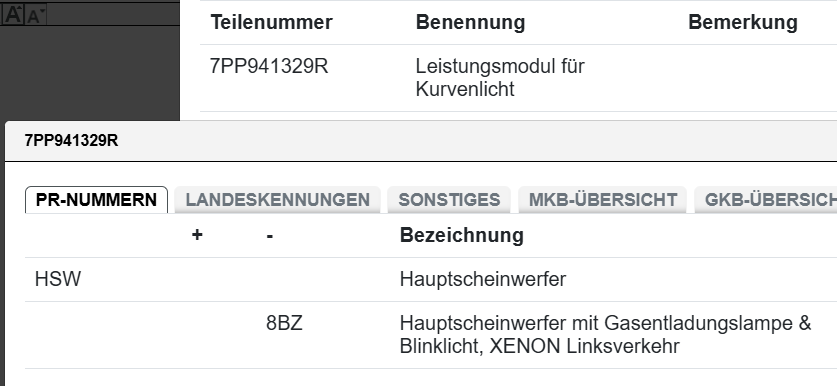 PORSCHE CAYENNE MACAN PANAMERA LEISTUNGSMODUL FÜR KURVENLICHT 7PP941329R ORIG - Obrázek 4