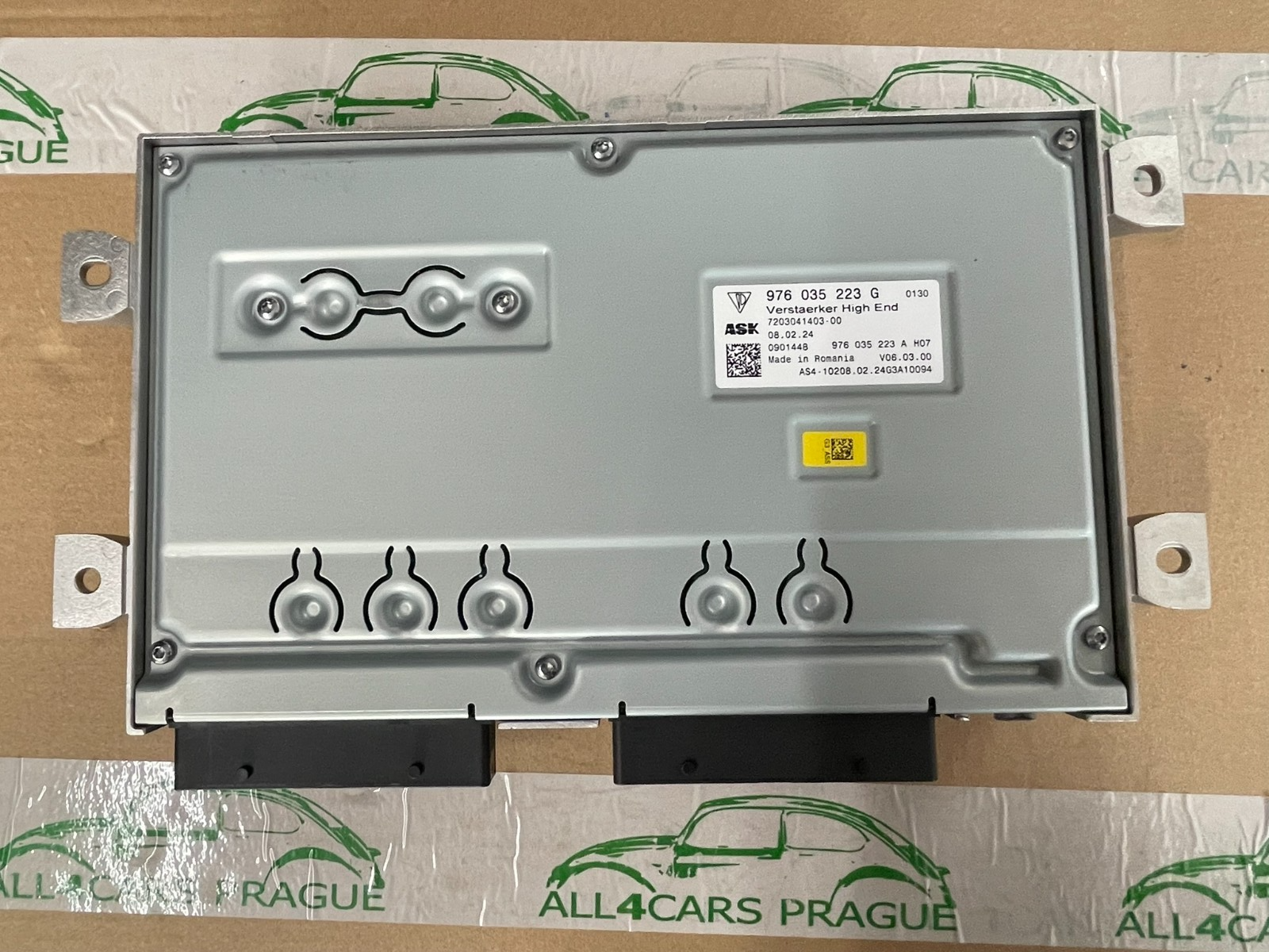 PORSCHE CAYENNE , PANAMERA , TAYCAN VERSTÄRKER BURMESTER 976035223G ORIGINAL NEU - Obrázek 21