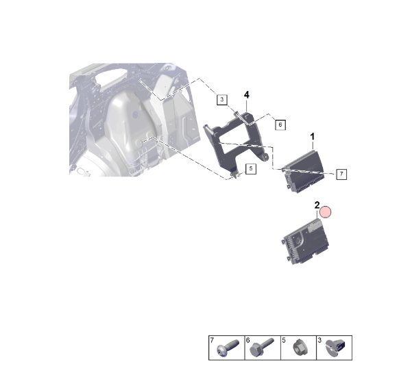 PORSCHE CAYENNE , PANAMERA , TAYCAN VERSTÄRKER BURMESTER 976035223G ORIGINAL NEU - Obrázek 5