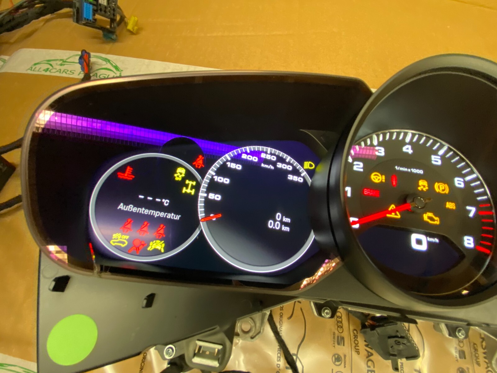 PORSCHE CAYENNE S TACHO KOMBIINSTRUMENT VIRTUAL COCKPIT 9Y0920855M ORIG.NEU!!(2) - Obrázek 20