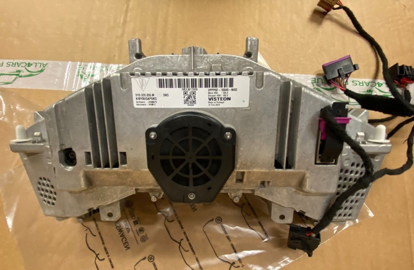 PORSCHE CAYENNE S TACHO KOMBIINSTRUMENT VIRTUAL COCKPIT 9Y0920855M ORIG.NEU!!(7) - Obrázek 17