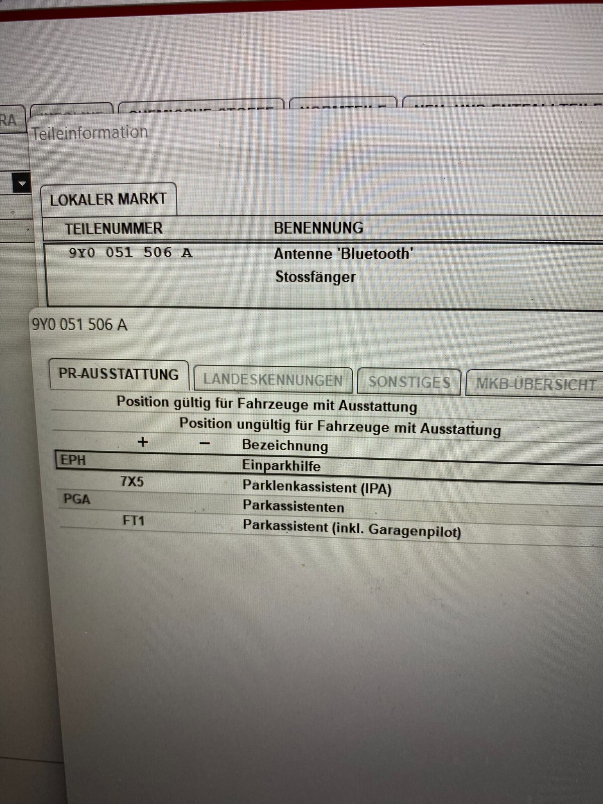 PORSCHE CAYENNE, TAYCAN, 911, 992 AUDI E-TRON MOBILE ANTENNE BLUETOOTH 9Y0051506 - Obrázek 11