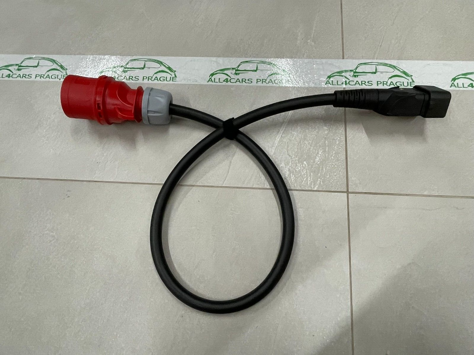 PORSCHE LADEKABEL FÜR NETZSTECKDOSE CEE 32A 3P 900MM GERADE 7PP971678GK ORIG NEU - Obrázek 11