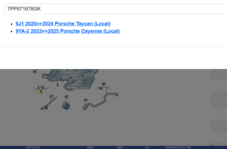 PORSCHE LADEKABEL FÜR NETZSTECKDOSE CEE 32A 3P 900MM GERADE 7PP971678GK ORIG NEU - Obrázek 3