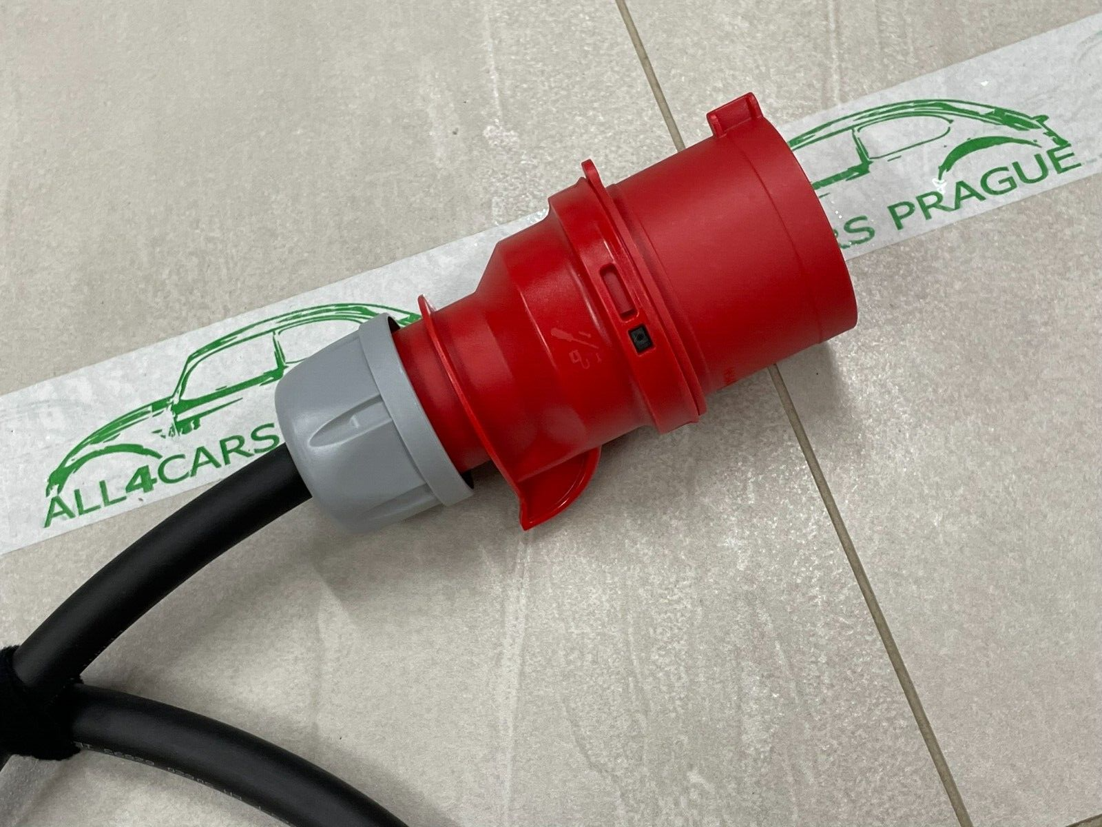 PORSCHE LADEKABEL FÜR NETZSTECKDOSE CEE 32A 3P 900MM GERADE 7PP971678GK ORIG NEU - Obrázek 9