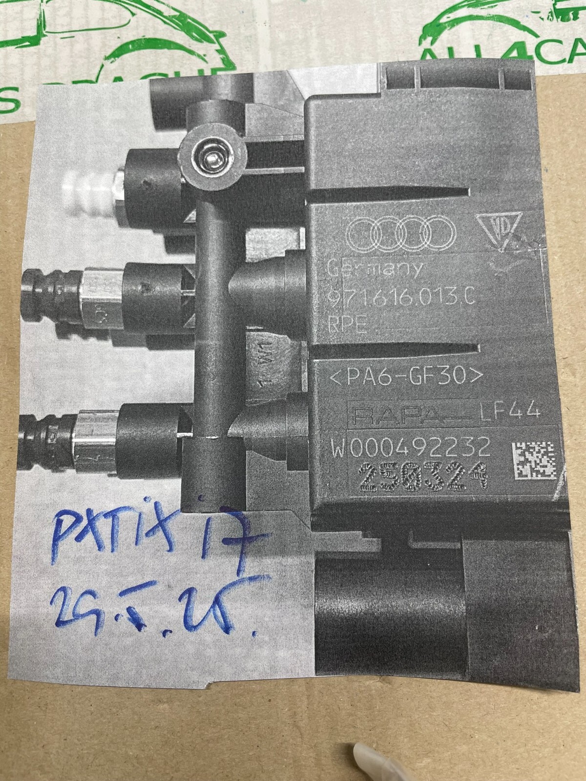 PORSCHE PANAMERA LUFTFEDERUNG VENTILBLOCK VENTILEINHEIT 971616013C PORSCHE NEU - Obrázek 16