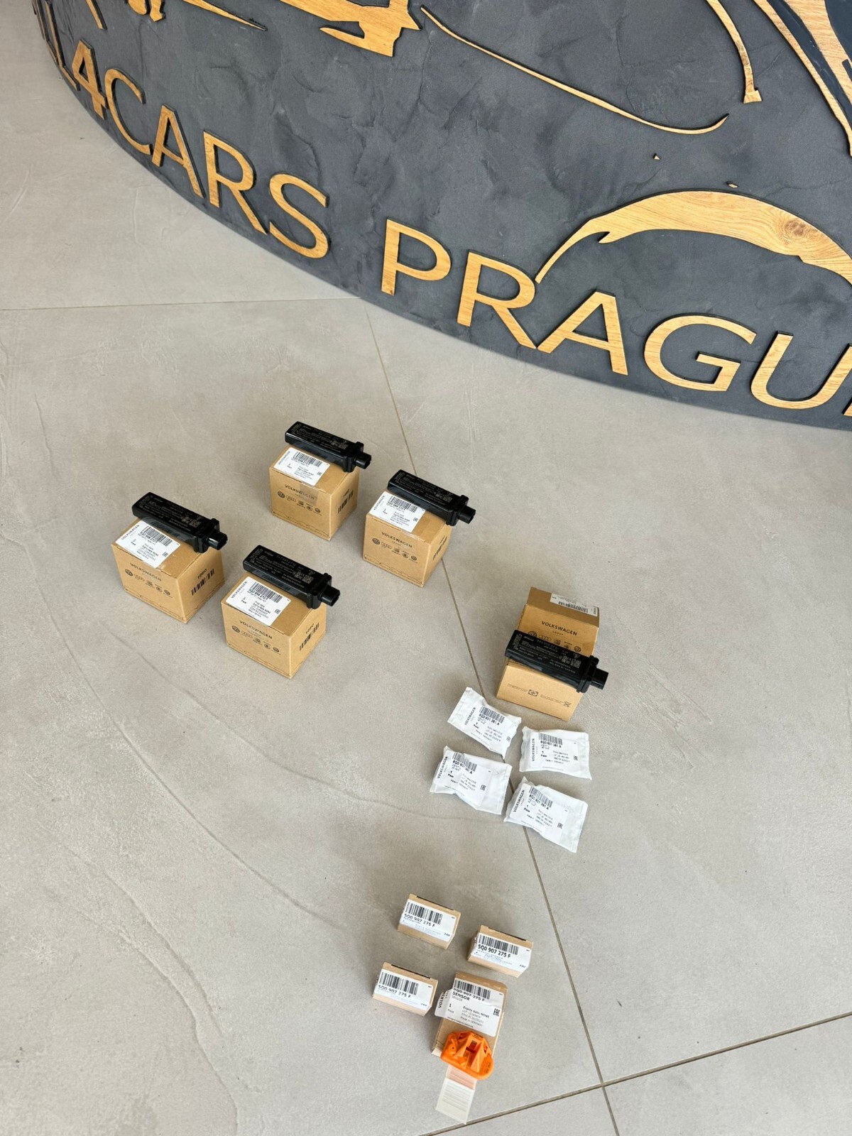 PORSCHE SATZ 4X REIFENDRUCKSENSOREN 5Q0907275F REIFENDRUCK STEUERGERÄ 992907273D - Obrázek 4