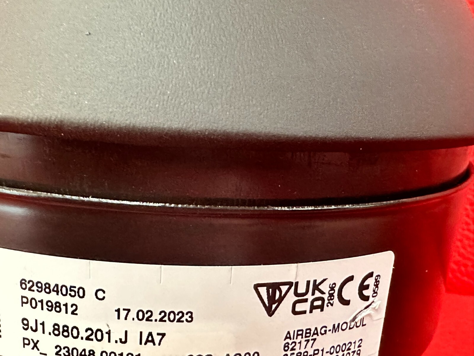 PORSCHE TAYCAN 9J LENKRAD A.I.R.B.A.G 9J1880201J STEERING WHEEL A.I.R.B.A.G - Obrázek 14