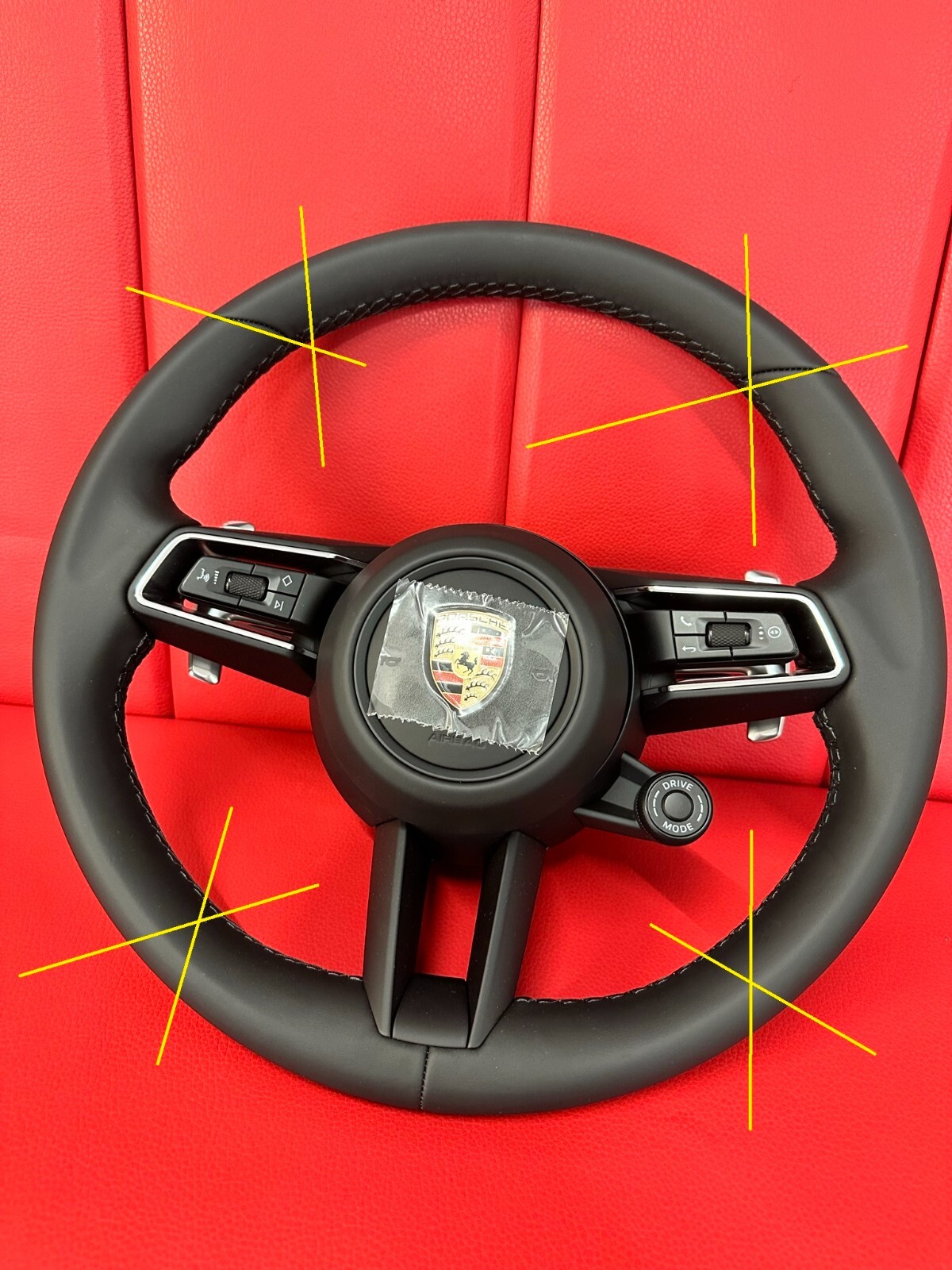 PORSCHE TAYCAN 9J LENKRAD A.I.R.B.A.G 9J1880201J STEERING WHEEL A.I.R.B.A.G
