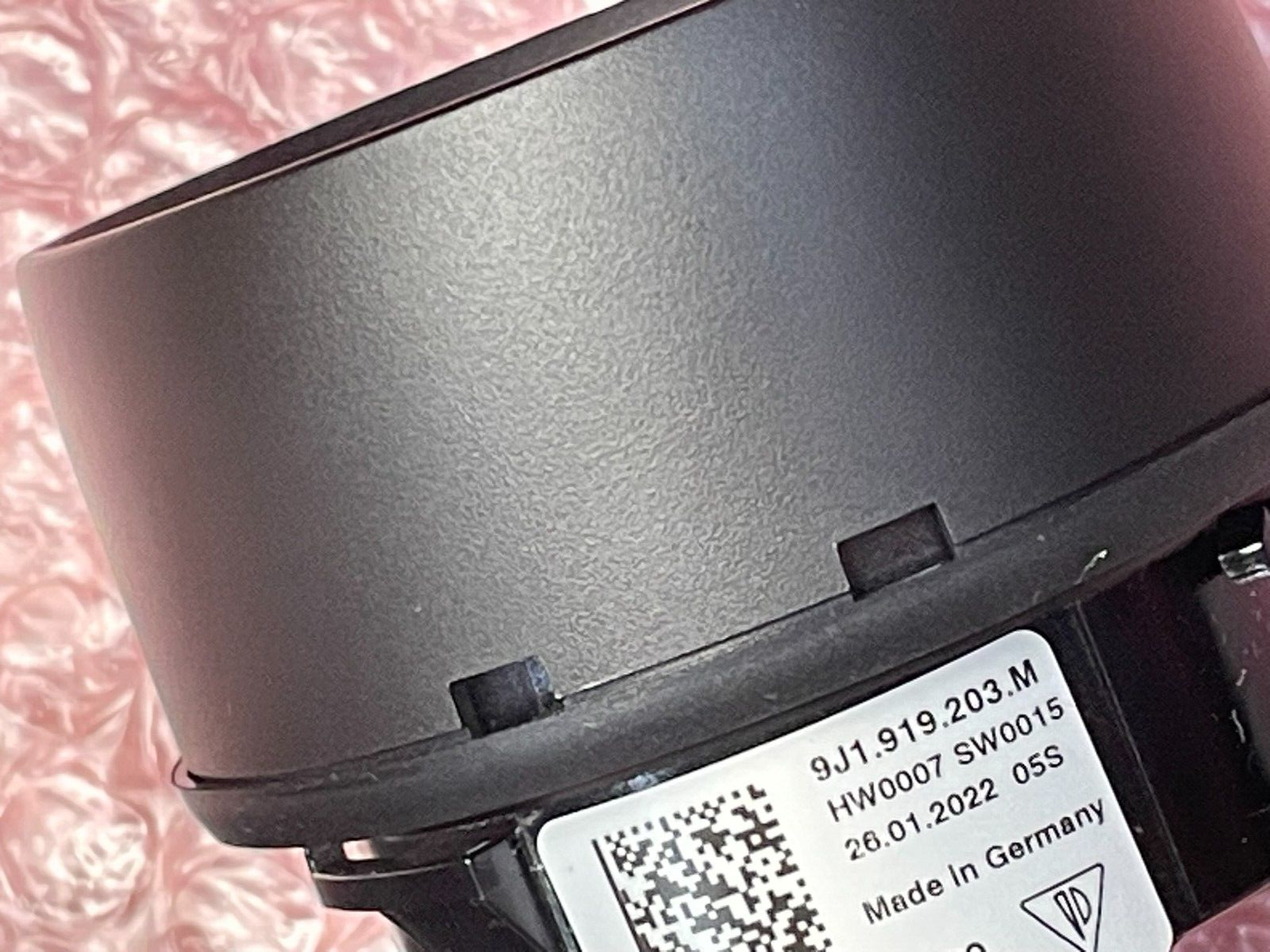 PORSCHE TAYCAN SPORT CHRONO STOP UHR 9J1919203M WEISS ZUSATZINSTRUMENTE ORIG.NEU - Obrázek 4