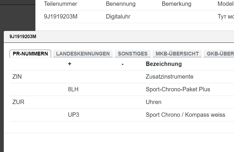 PORSCHE TAYCAN SPORT CHRONO STOP UHR 9J1919203M WEISS ZUSATZINSTRUMENTE ORIG.NEU - Obrázek 6