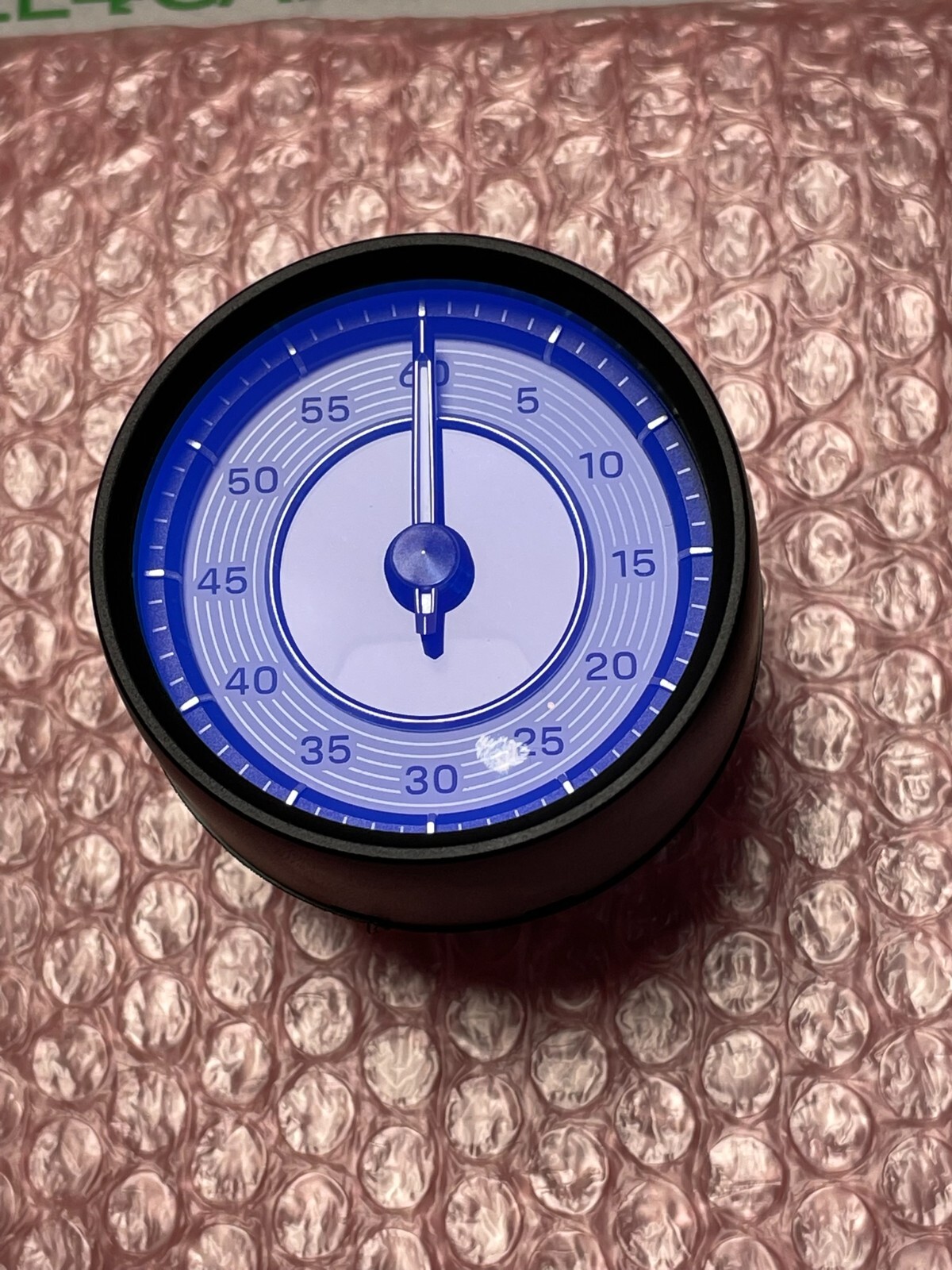 PORSCHE TAYCAN SPORT CHRONO STOP UHR 9J1919203M WEISS ZUSATZINSTRUMENTE ORIG.NEU - Obrázek 10